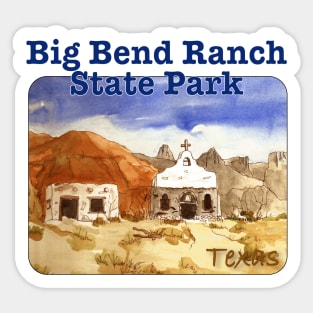 Big Bend Ranch State Park, Texas Sticker